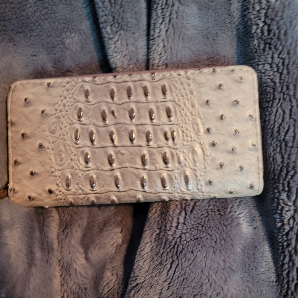 Ostrich Skin Wallet